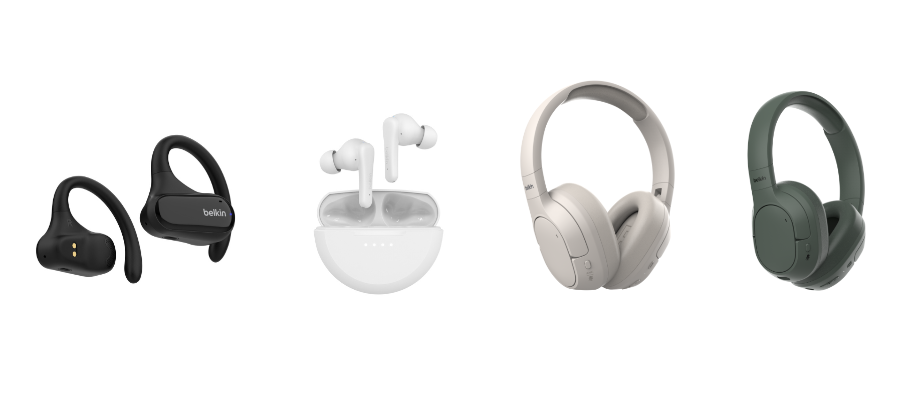 Find your fit 4 new additions to the Belkin SoundForm audio collection announced at IFA 2024